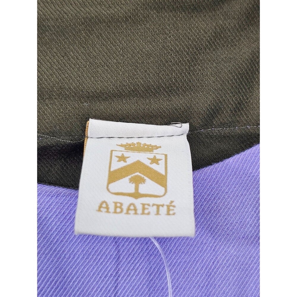 Abaeté Dress Colorblock Mod Minimalist Wool Blend Women's 10 Retro 1970s NEW - Picture 5 of 9